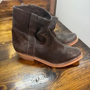 Sam Edelman Gray Boots Size 8